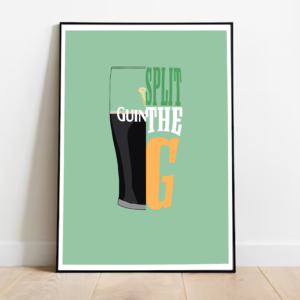 Split the G Guinness Print | Guinness Gift